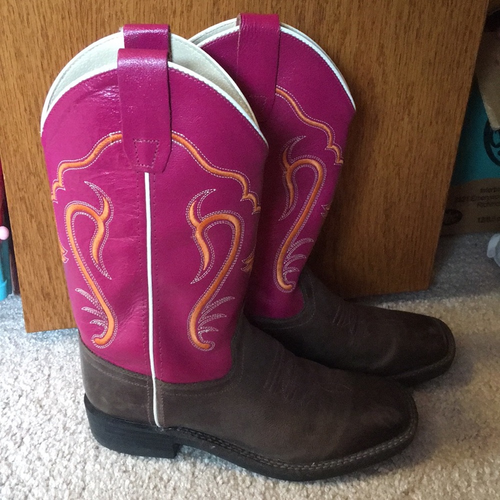 Pink Cowgirl Boots